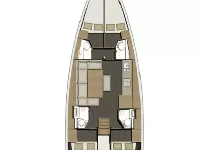 Noleggio Barca a vela Dufour con patente nautica