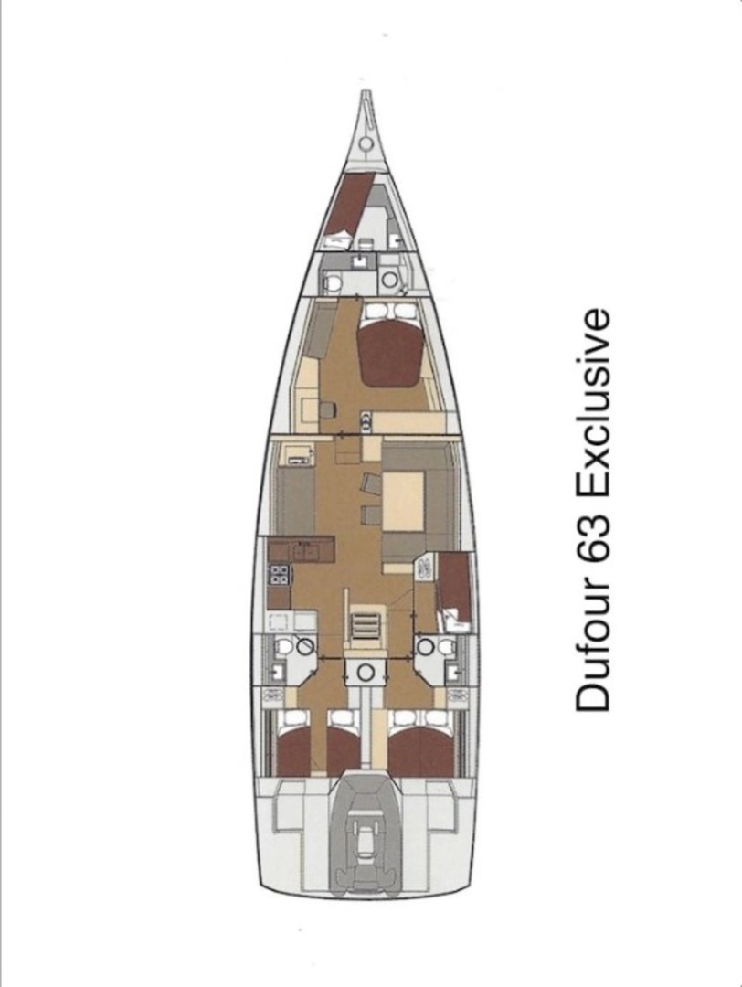 Noleggio barche Dufour Dufour 63 Exclusive a Primošten su Samboat