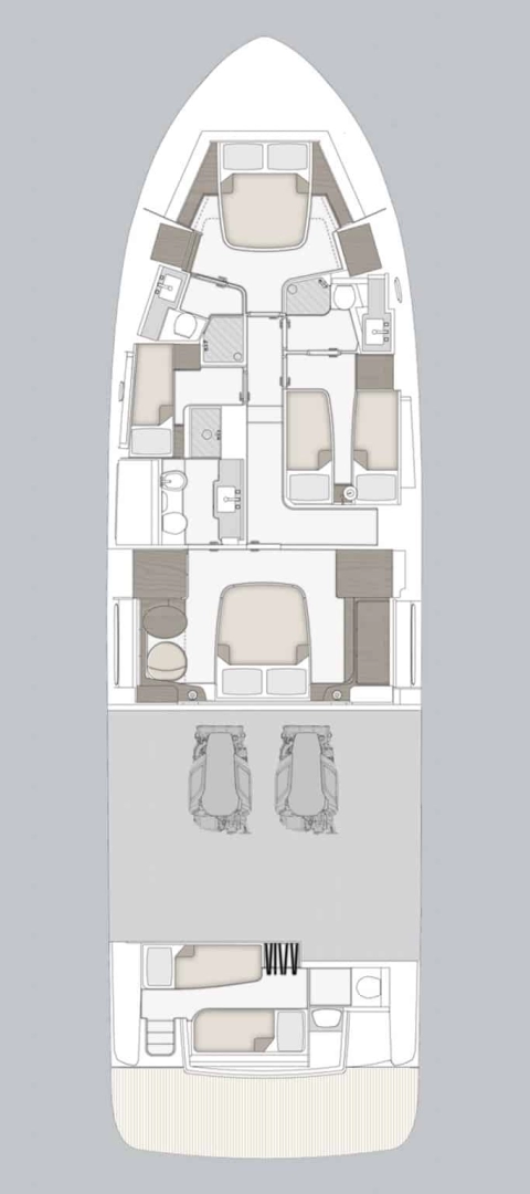 Noleggio a Podstrana – Azimut Azimut Magellano 66 su SamBoat