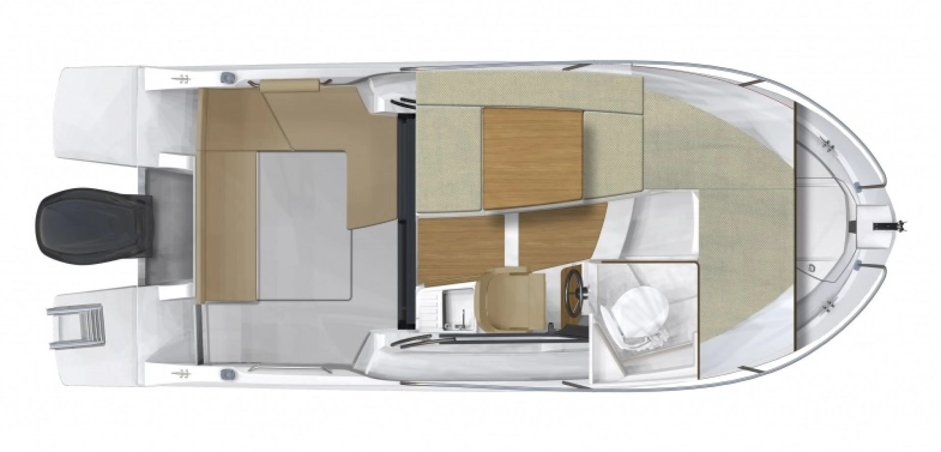 Noleggio Barca a motore a Zaravecchia (Biograd) – Bénéteau Antares 8 OB