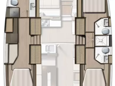 Noleggio Catamarano con o senza skipper Bali a Sukošan