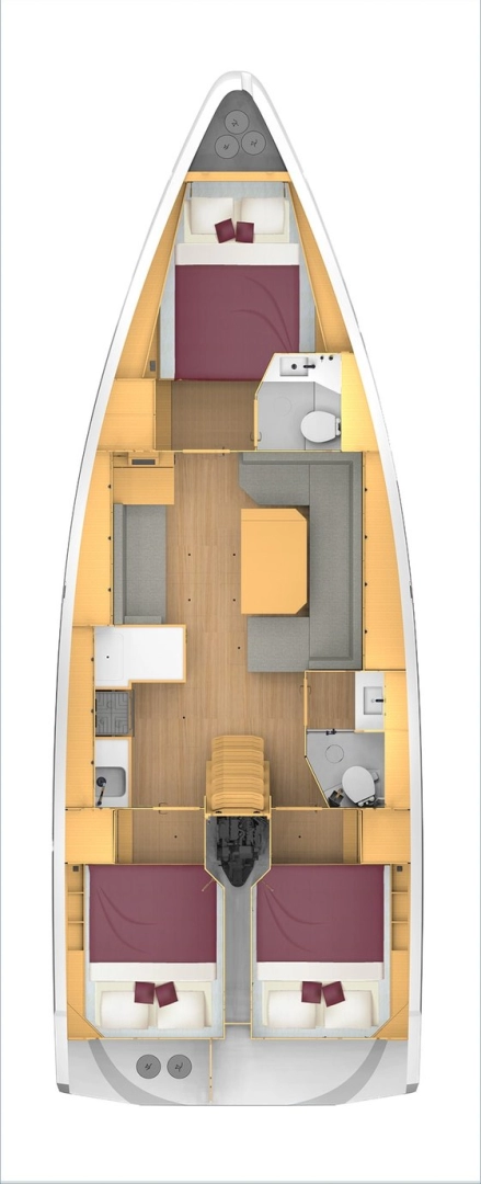 Noleggio a Zaravecchia (Biograd) – Bavaria Bavaria C42 su SamBoat