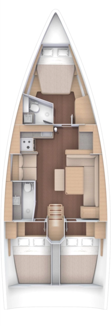 Noleggio barche Dufour Dufour 430 a Sebenico su Samboat