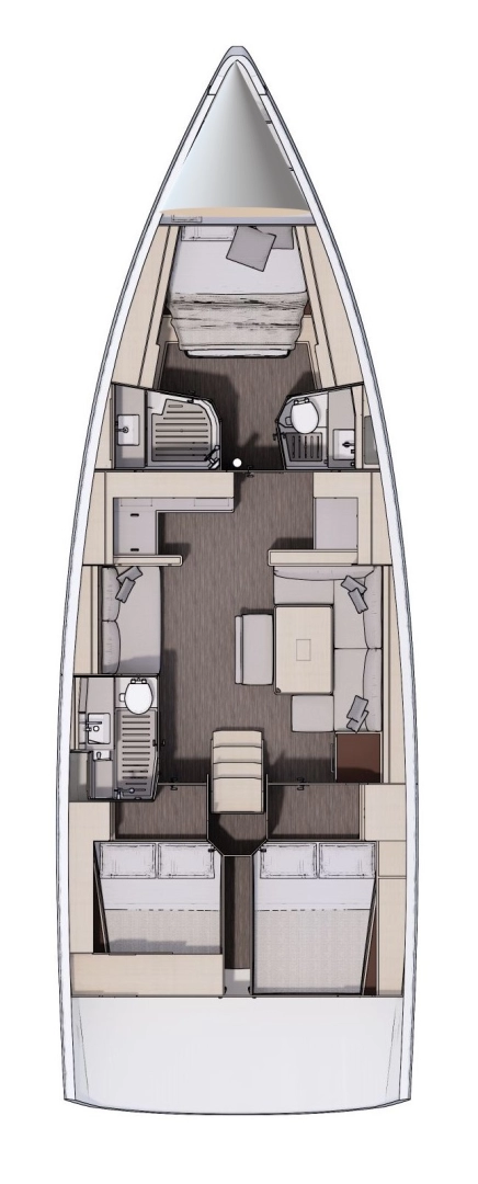 Noleggio barche Dufour Dufour 470 a Trogir su Samboat