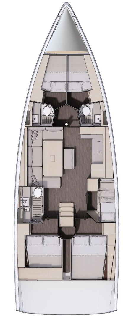 Noleggio barche Dufour Dufour 470 a Tribunj su Samboat