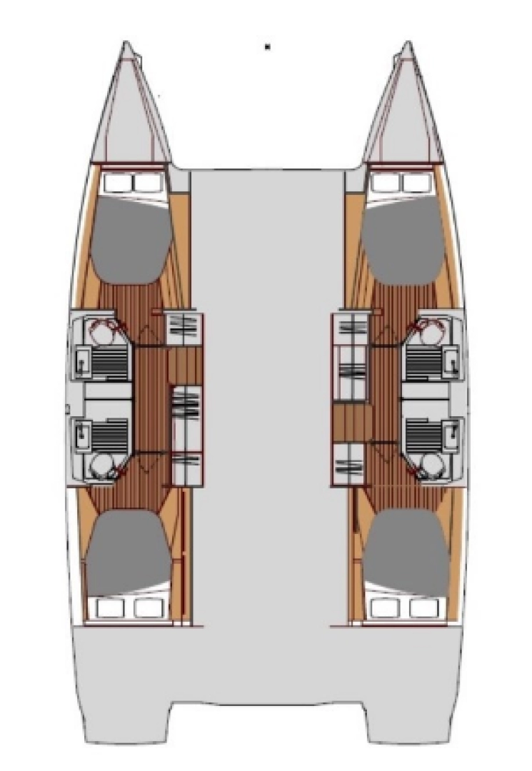 Noleggiare una Fountaine Pajot Astrea 42 a Seget Donji
