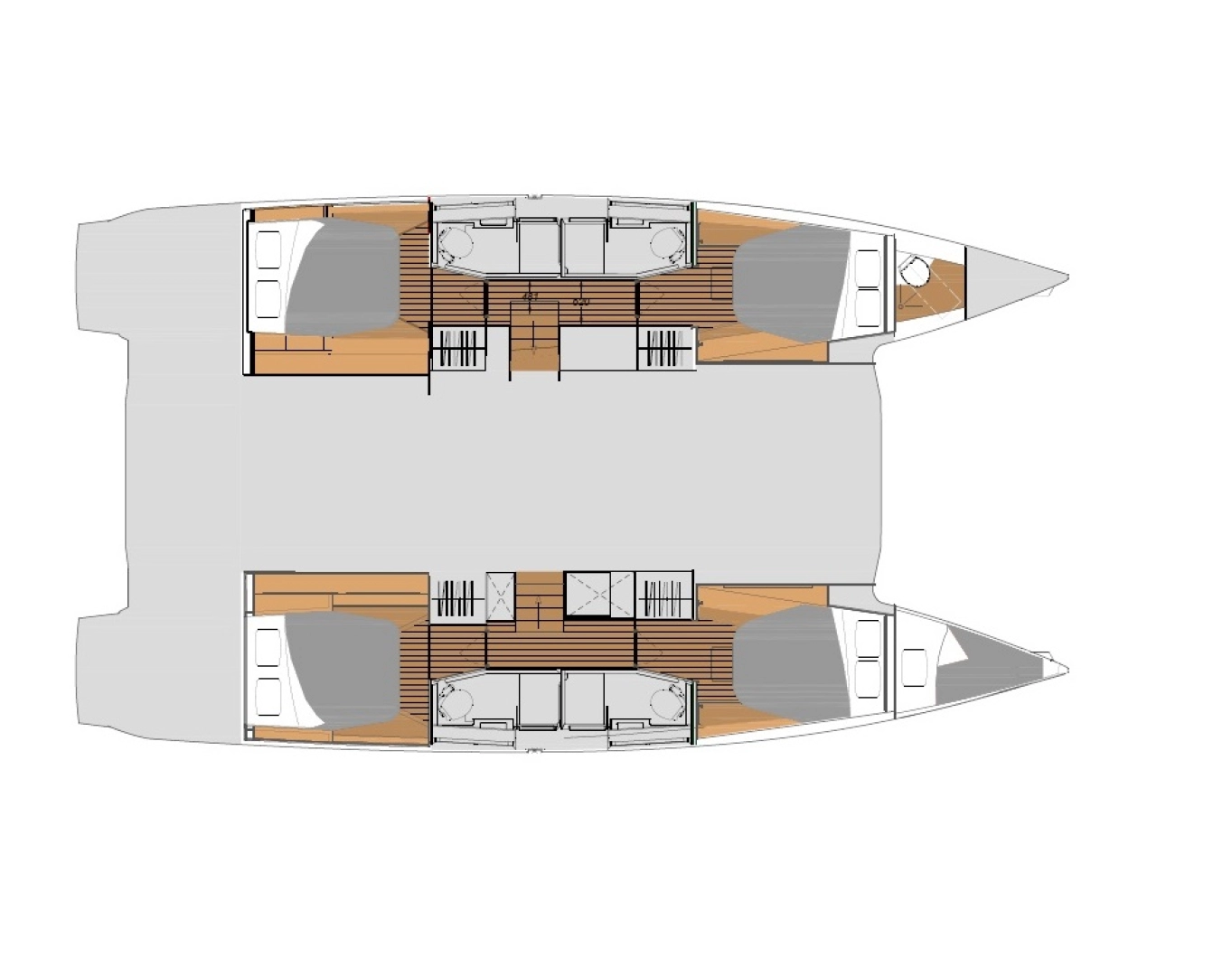 Noleggio a Seget Donji – Fountaine Pajot Elba 45 su SamBoat