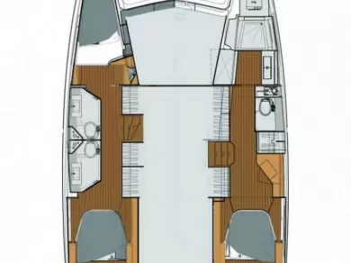 Noleggio Catamarano Fountaine Pajot con patente nautica