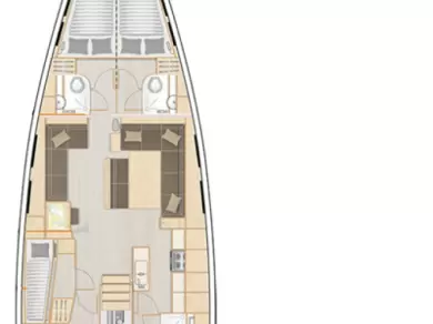 Noleggio barche Trogir economico Hanse 548