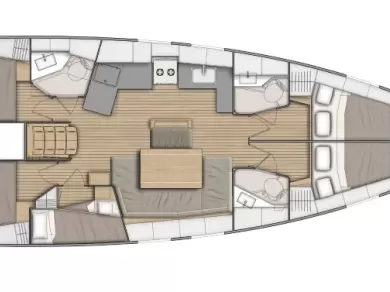 Noleggio Barca a vela Bénéteau con patente nautica