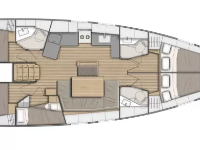 Bénéteau Oceanis 46.1 da affittare a  Pomer