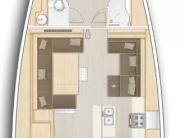 Hanse Hanse 588 da affittare a  Il Pireo