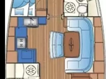 Noleggio barche Ávdira economico Cruiser 46