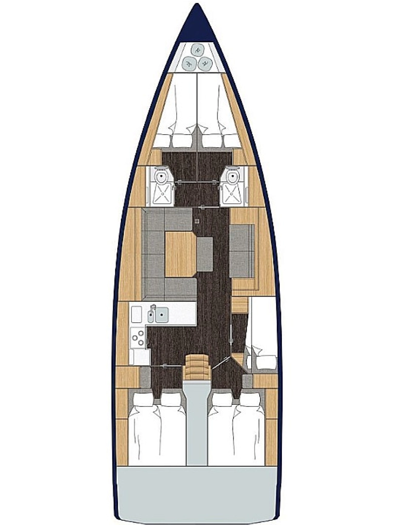 Noleggio Barca a vela a Álimos – Bavaria Bavaria C45