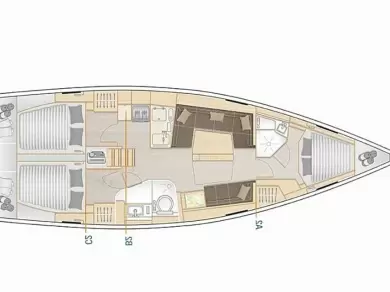 Noleggio Barca a vela Hanse con patente nautica