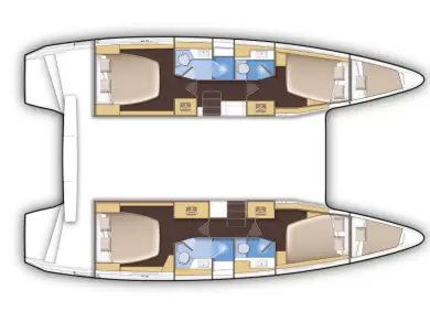 Noleggio Catamarano a Álimos – Lagoon Lagoon 42