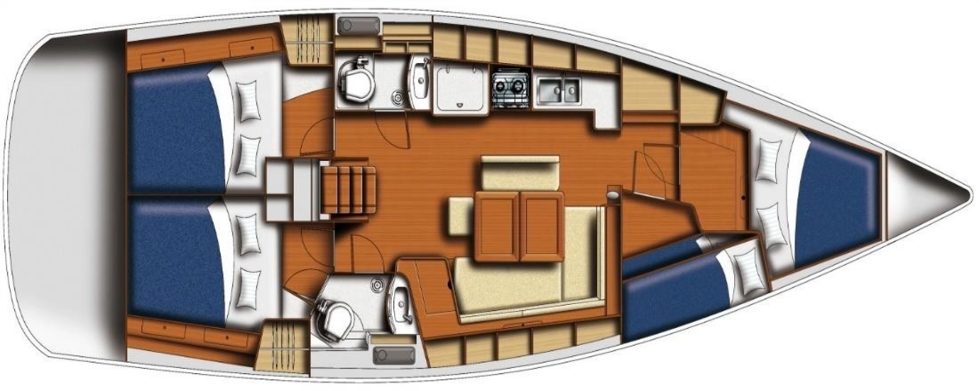 Noleggio barche Álimos economico Oceanis 43