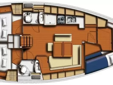 Noleggio barche Álimos economico Oceanis 43