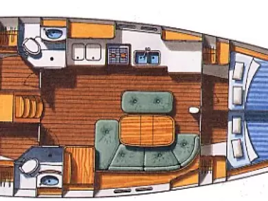 Bénéteau Oceanis 473 Clipper da affittare a  Lefkáda