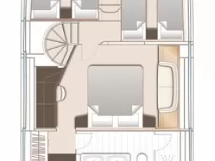 Noleggio barche Podstrana economico Princess Y72