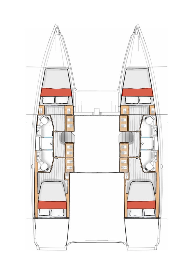 Noleggio Catamarano a Komolac – Excess Excess 13 - 4 + 2 cab.