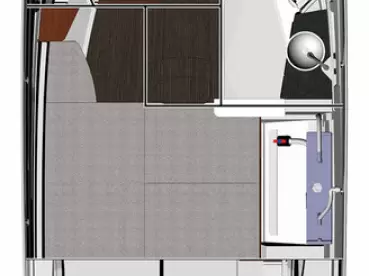 Noleggio Barca a motore Jeanneau con patente nautica