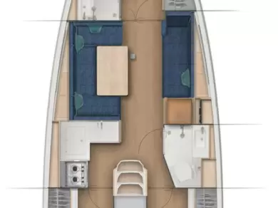 Noleggiare una Jeanneau Sun Odyssey 410 a Komolac