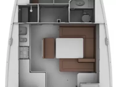 Noleggio barche Punat economico Cruiser 45