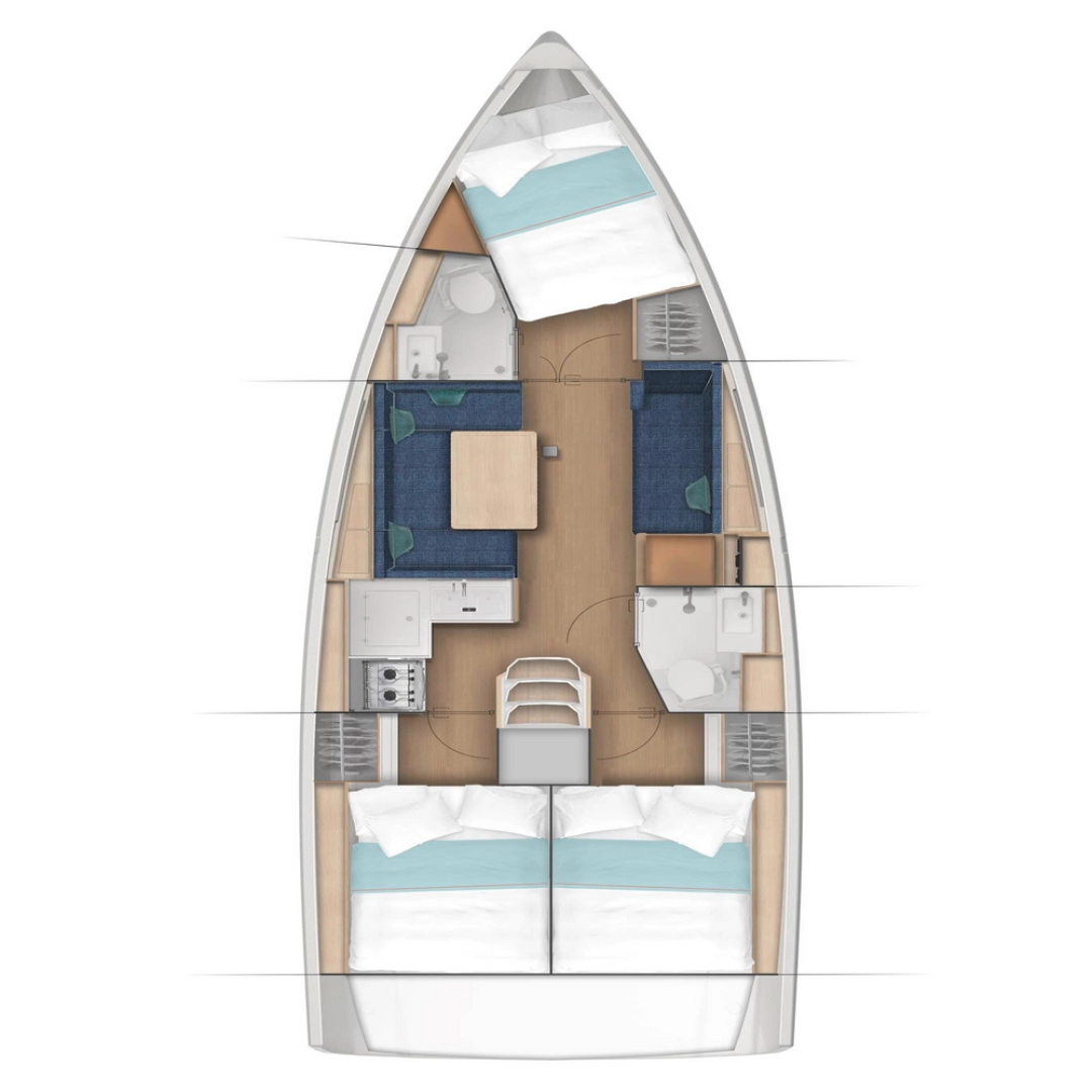 Noleggio a Punat – Jeanneau Sun Odyssey 380 su SamBoat