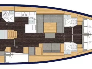 Noleggio a Spalato – Bavaria Bavaria C50 su SamBoat