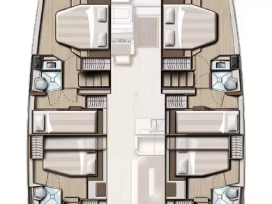 Noleggio Catamarano a Castelli – Bali Bali 4.8