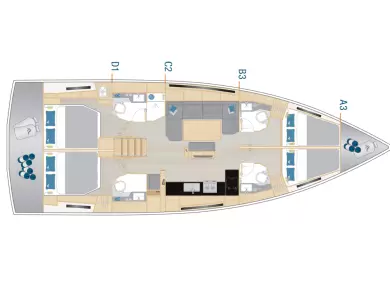 Noleggio barche Zaravecchia (Biograd) economico Hanse 460
