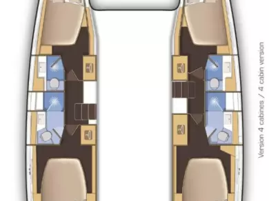 Noleggio barche Rogač economico Lagoon 42