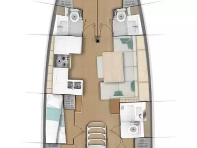 Noleggio barche Rogač economico Sun Odyssey 490