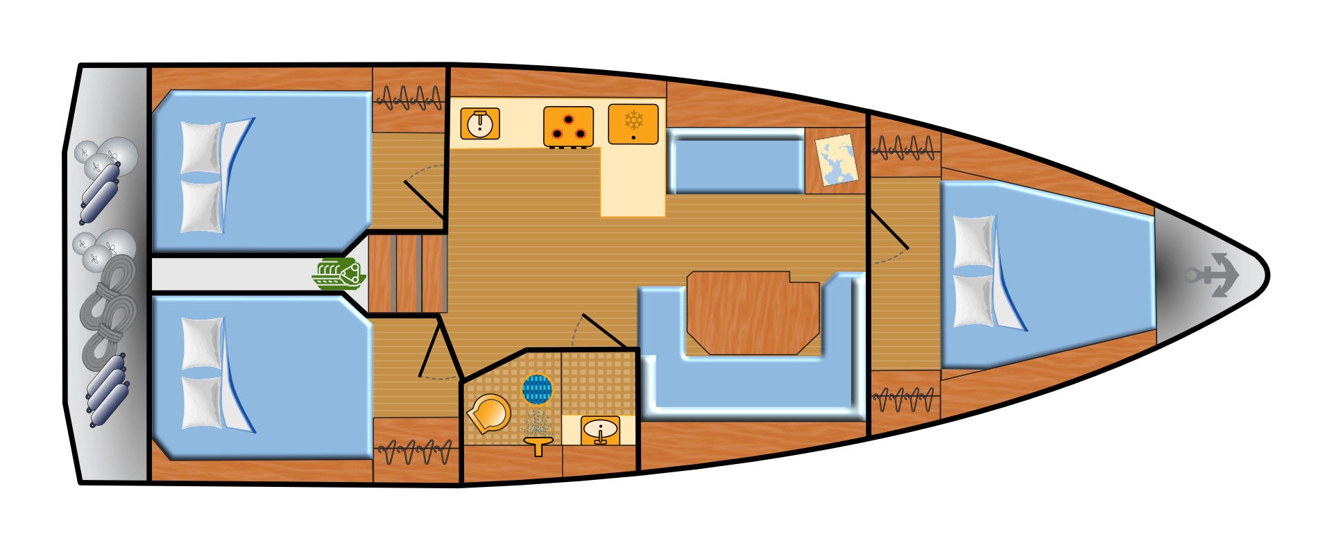 Noleggio a Palma de Maiorca – Bavaria Bavaria C38 su SamBoat