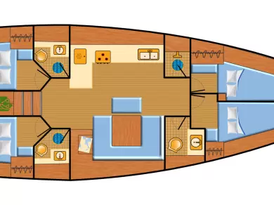 Noleggio barche Palma de Maiorca economico Cruiser 45