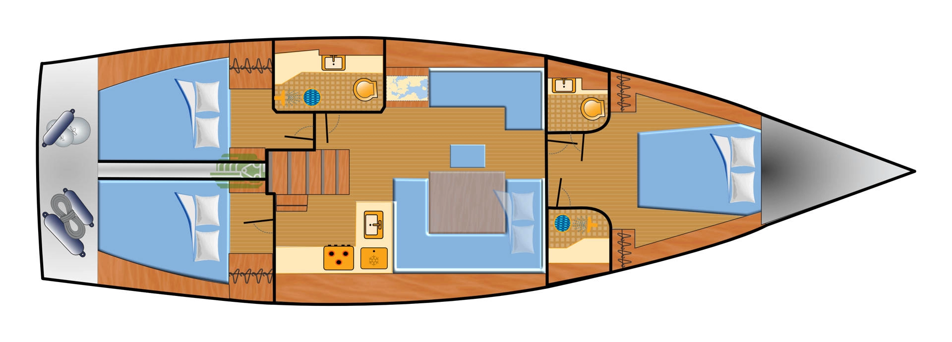 Hanse Hanse 458 da affittare a  Palma de Maiorca