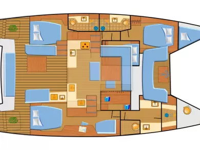 Noleggio Catamarano Lagoon con patente nautica