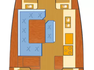 Noleggio Barca a vela Jeanneau con patente nautica