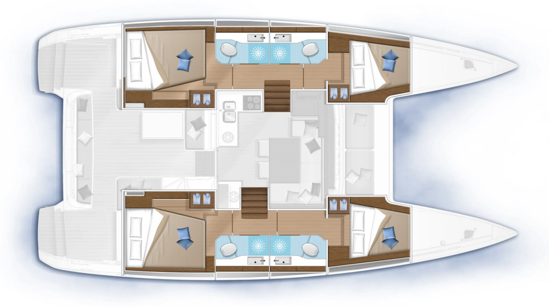 Catamarano a noleggio a Álimos al miglior prezzo
