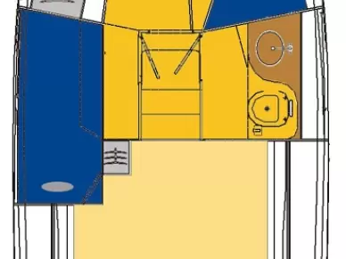 Sas Vektor Vektor 950 da affittare a  Sukošan