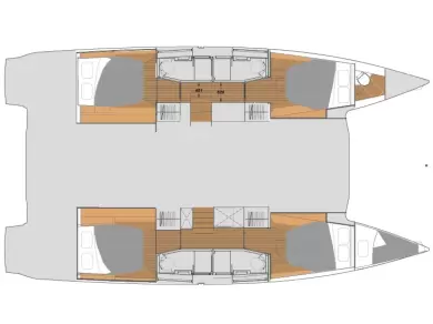 Fountaine Pajot Elba 45 da affittare a  Zara