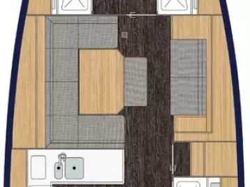 Noleggio Barca a vela Bavaria con patente nautica