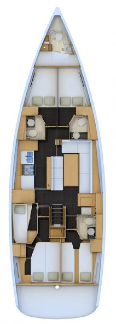 Noleggio barche Jeanneau Jeanneau 54 a Spalato su Samboat