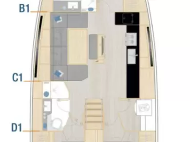 Noleggio barche Hanse Hanse 460 a Castelli su Samboat