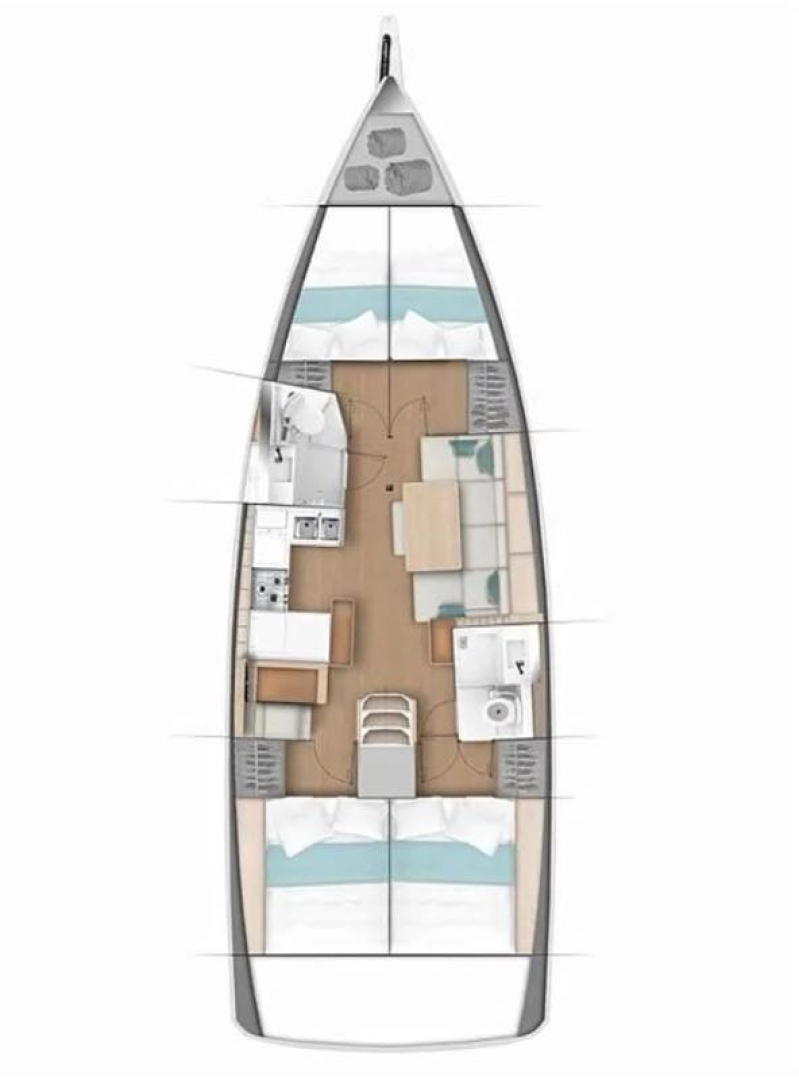 Noleggio a Gouviá – Jeanneau Sun Odyssey 440 su SamBoat