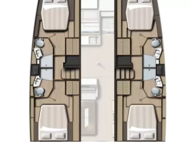 Noleggio Catamarano Bali con patente nautica