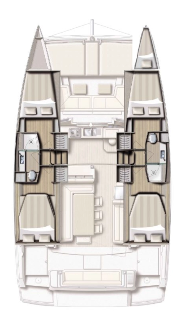 Noleggio a Sebenico – Bali Bali 4.2 su SamBoat