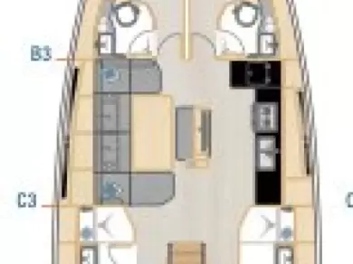 Hanse Hanse 460 da affittare a  Seget Donji