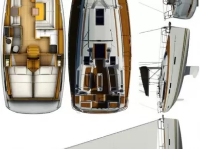 Noleggio barche Jeanneau Sun Odyssey 409 a Gouviá su Samboat